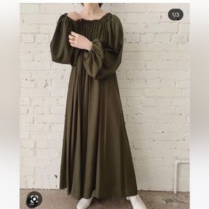Shaina Mote olive Dress